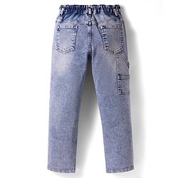 Pine Kids Denim Woven Full Length Jeans - Blue