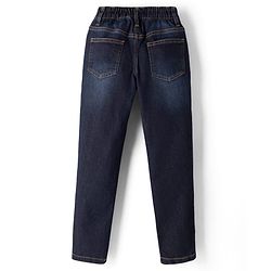 Pine Kids Denim Woven Full Length Washed Jeans -  Blue
