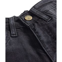 Pine Kids Denim Woven Full Length Full Length Boot Cut  Jeans - Black