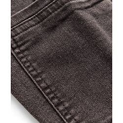 Pine Kids Denim Woven Cut N Sew Washed Jeans - Black