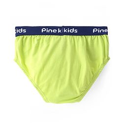 Pine Kids Cotton Elastane Knit Briefs Stripes Pack of 3 (Color May Vary)