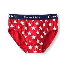 Pine Kids Cotton Elastane Knit Briefs Pack of 3 (Color May Vary)