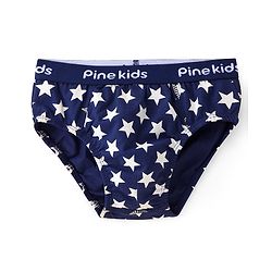 Pine Kids Cotton Elastane Knit Briefs Pack of 3 (Color May Vary)