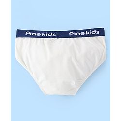 Pine Kids Cotton Elastane Knit Briefs Pack of 3 (Color May Vary)