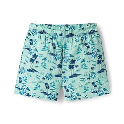 Pine Kids Cambric Woven Boxers With Tropical Theme Print Pack Of 2 - Colour May Vary