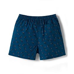 Pine Kids Cambric Woven Boxers With Tropical Theme Print Pack Of 2 - Colour May Vary