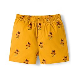 Pine Kids Cambric Woven Boxers With Tropical Theme Print Pack Of 2- Assorted