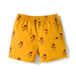 Pine Kids Cambric Woven Boxers With Tropical Theme Print Pack Of 2- Assorted