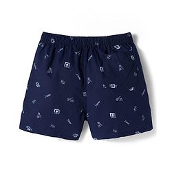Pine Kids Cambric Woven Boxers With Nautical Theme Print Pack Of 2 - Colour May Vary