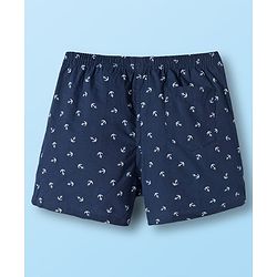 Pine Kids Cambric Woven Boxers With Tropical Theme Print Pack Of 2 - Colour May Vary