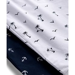 Pine Kids Cambric Woven Boxers With Tropical Theme Print Pack Of 2 - Colour May Vary