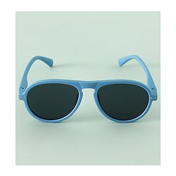 Pine Kids Solid Round Frame Sunglasses - Blue