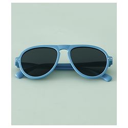Pine Kids Solid Round Frame Sunglasses - Blue
