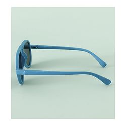 Pine Kids Solid Round Frame Sunglasses - Blue
