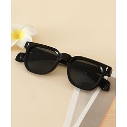 Pine Kids Free Size Solid Colour Sunglasses - Black