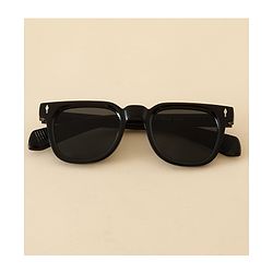 Pine Kids Free Size Solid Colour Sunglasses - Black