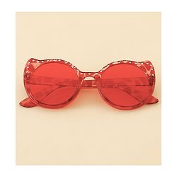Pine Kids Stone Sunglasses Free Size - Red