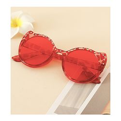 Pine Kids Stone Sunglasses Free Size - Red