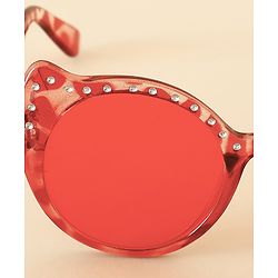 Pine Kids Stone Sunglasses Free Size - Red