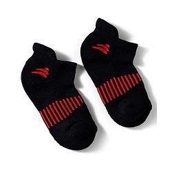 Pine Active Cotton Lycra Knit Ankle Length Socks With Stripes Pack Of 3 - White Black & Pink