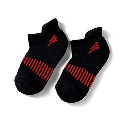 Pine Active Cotton Lycra Knit Ankle Length Socks With Stripes Pack Of 3 - White Black & Pink