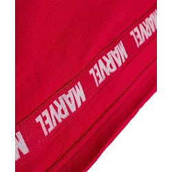 Pine Kids Marvel Terry Knit Full Length Lounge Pant with Marvel Graphic & Tape Detailing - Red