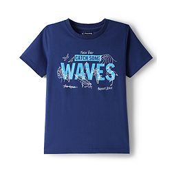 Pine Kids Cotton Knit Half Sleeves Printed T-Shirts Pack of 5 - Multicolor
