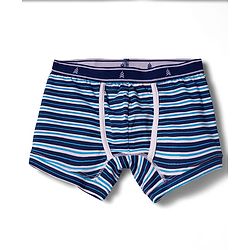 Pine Kids Cotton Elastane Striped Trunks Pack Of 3 -( Colour May Vary )