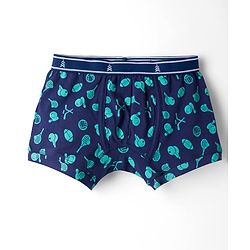 Pine Kids Cotton Knit Trunks With Stripes & Sports Theme Print Pack Of 3 ( Colour May Vary )