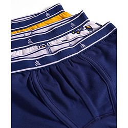 Pine Kids Cotton Elastane Construction Vehicles Printed Trunks Pack Of 3 - ( Colour May Vary )