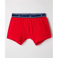 Pine Kids Cotton Elastane Knit Solid Color Trunks Pack of 3 (Color May Vary)