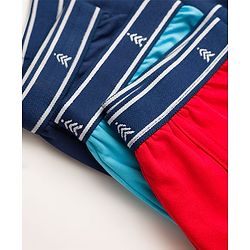 Pine Kids Cotton Elastane Knit Solid Color Trunks Pack of 3 (Color May Vary)