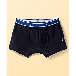 Pine Kids Cotton Elastane Knit Solid Trunks Pack of 3 - Multicolor