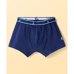 Pine Kids Cotton Elastane Knit Solid Trunks Pack of 3 - Multicolor