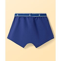 Pine Kids Cotton Elastane Knit Solid Trunks Pack of 3 - Multicolor