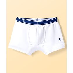 Pine Kids Cotton Elastane Knit Solid Trunks Pack of 3 - Multicolor