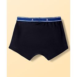 Pine Kids Cotton Elastane Knit Solid Trunks Pack of 3 - Multicolor