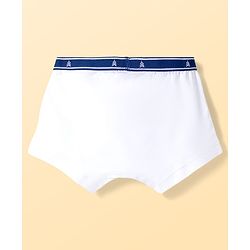 Pine Kids Cotton Elastane Knit Solid Trunks Pack of 3 - Multicolor