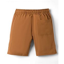 Pine Active Woven Stretch Solid Colour Short - Black