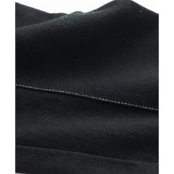 Pine Kids Cotton Woven Full Length Solid Color Jeans - Black