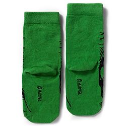Pine Kids Marvel Non Terry Cotton Knit Anti Bacterial Ankle Length Socks With Avengers Graphic Pack of 3 - Multicolour