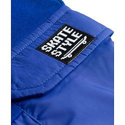 Pine Kids Knit Full Length Cut N Sew Lounge Pant With Pockets & Skate Style Badge - Black
