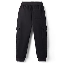 Pine Kids Knit Full Length Lounge Pant With Pockets & Explore Everyday Print - Black