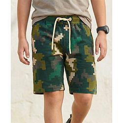 Pine Kids Printed Looper Shorts - Multicolor