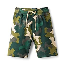 Pine Kids Printed Looper Shorts - Multicolor