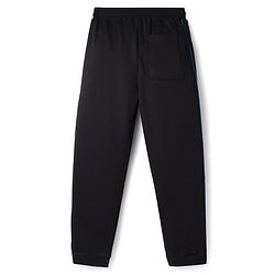 Pine Kids Looper Knit Full Length Lounge Pant With Space Print - Black