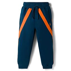Pine Kids 100% Cotton Knit Full Length Cut N Sew Lounge Pant - Navy Blue