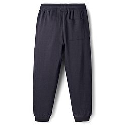 Pine Kids Looper Knit Full Length Lounge Pant With Unstoppable Print - Black