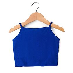 Pine Kids Woven Printed Indo Western  Kurti Palazo Set - Royal Blue