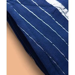 Pine Kids 100% Cotton Woven Full Sleeves Striped Kurta & Pyjama Set - Blue